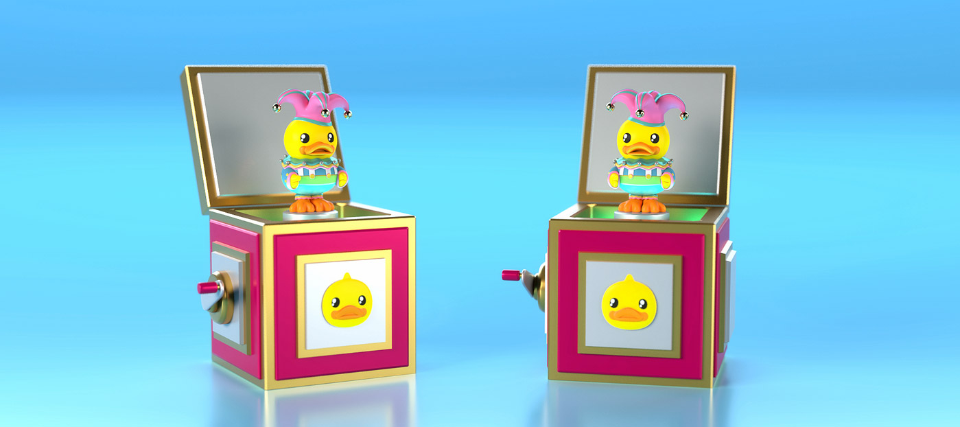 小黃鴨 &站酷IP形象聯名撲克牌設計12