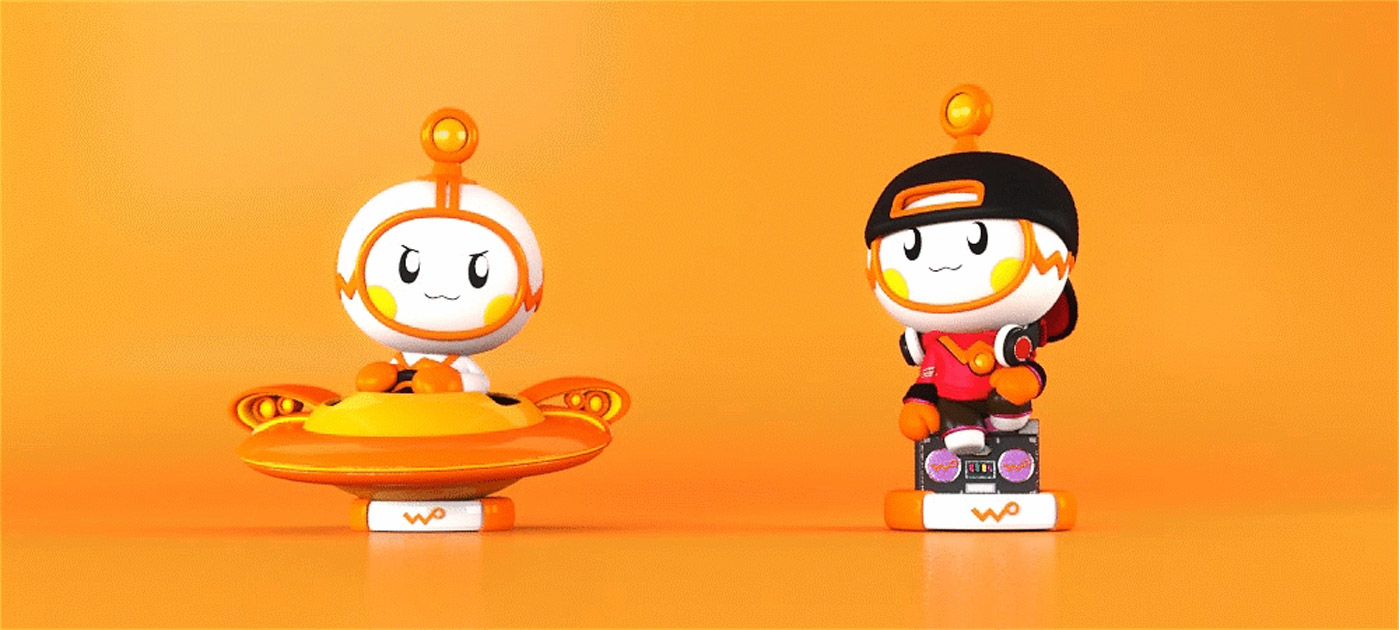 中國聯通沃品牌ip吉祥物形象設計17 中國聯通沃品牌ip吉祥物形象設計17