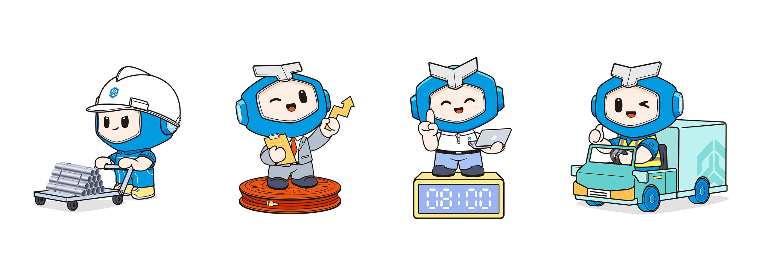 小助吉祥物主題盲盒公仔設(shè)計